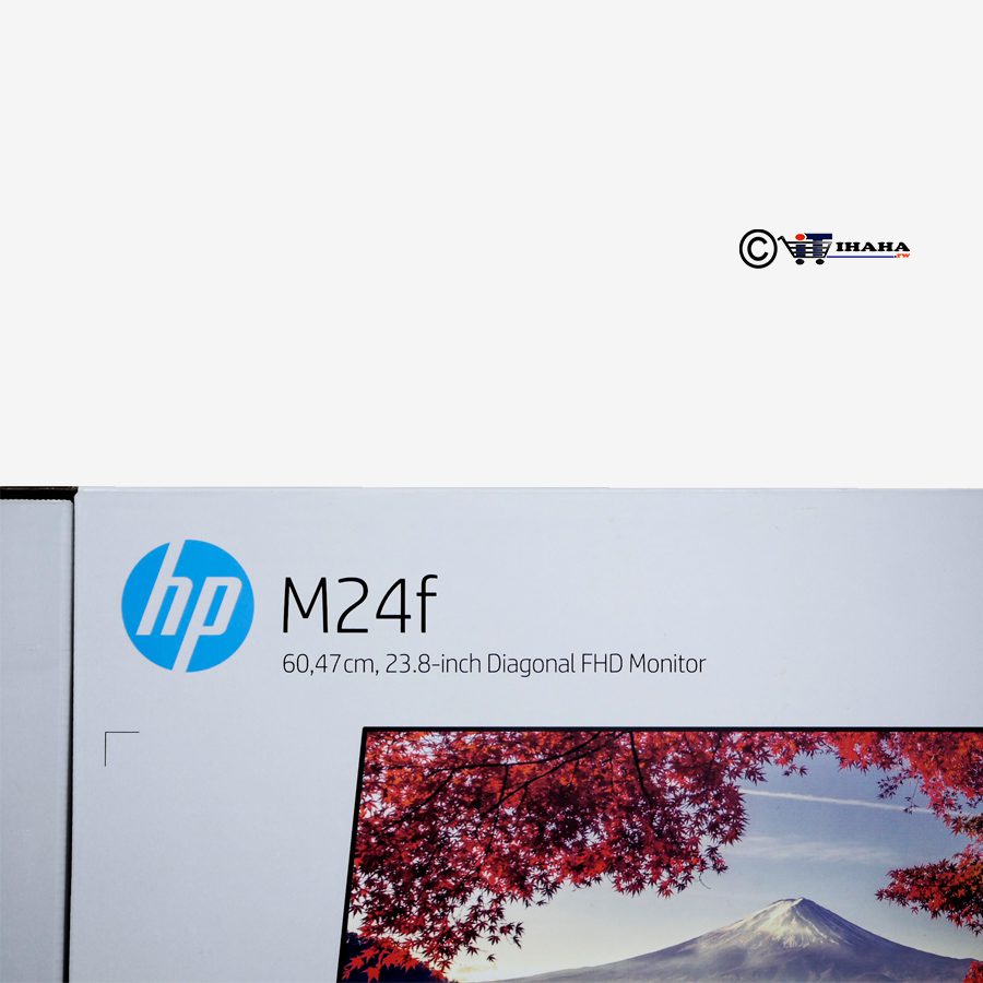 New_HP 24 Inch FHD 1080p IPS LED Anti-Glare Monitor, AMD FreeSync, 70Hz, 300 nits, HDMI ＆ VGA Ports, Tilt (m24f) Silver and Black (23.8 Inch) - 2