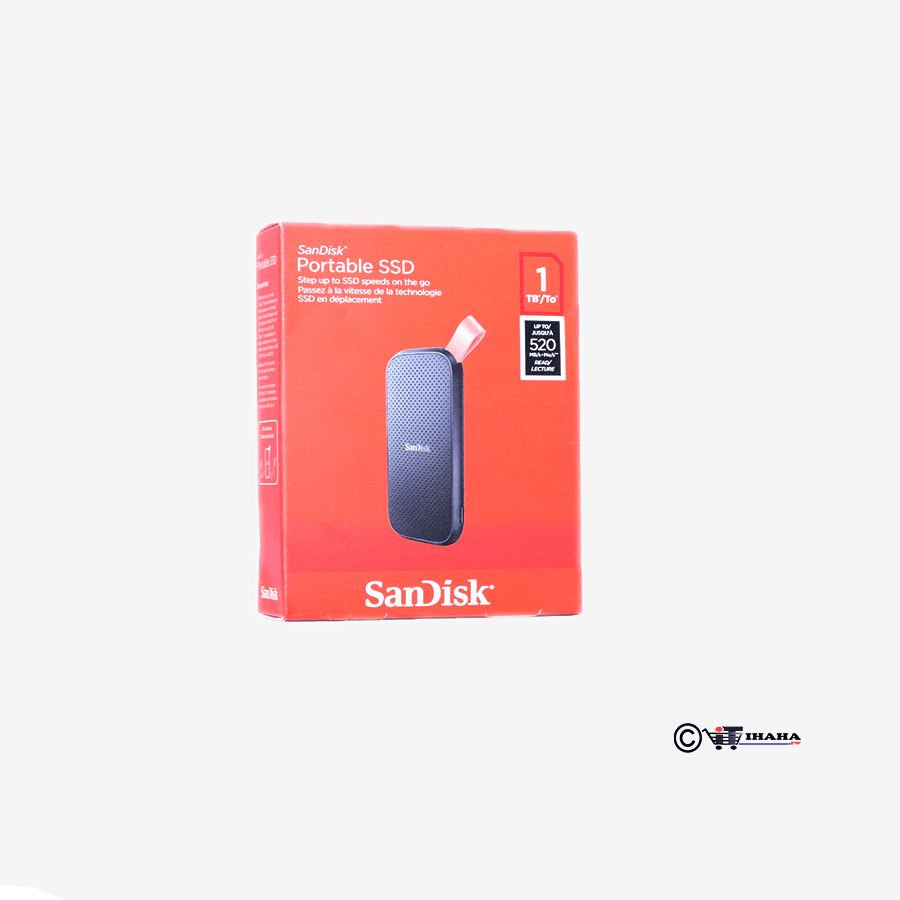 SanDisk 1TB Portable SSD external SSD USB 3.2 Gen 2 up to 520 MB/s read  speeds