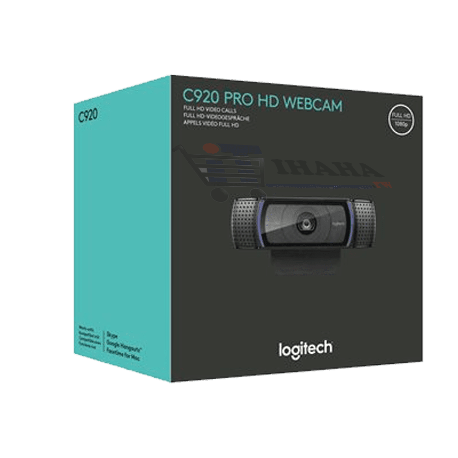 Logitech HD Pro C920 Webcam Black