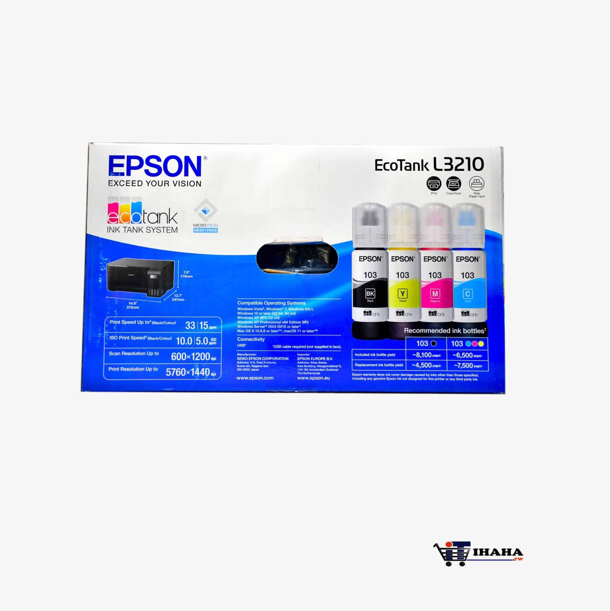 Kit de démarrage Epson EcoTank A4 incl. Sublisplash® Driver